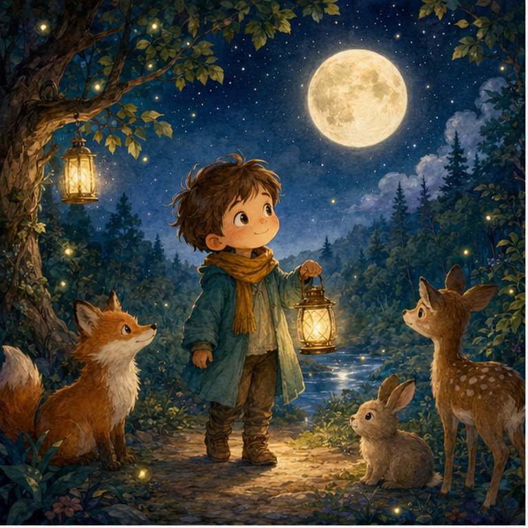 Style Aquarelle Forêt